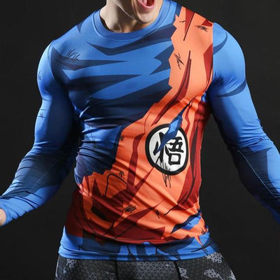 Goku Saiyan Gi Long Sleeve