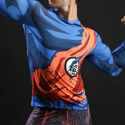 Goku Saiyan Gi Long Sleeve